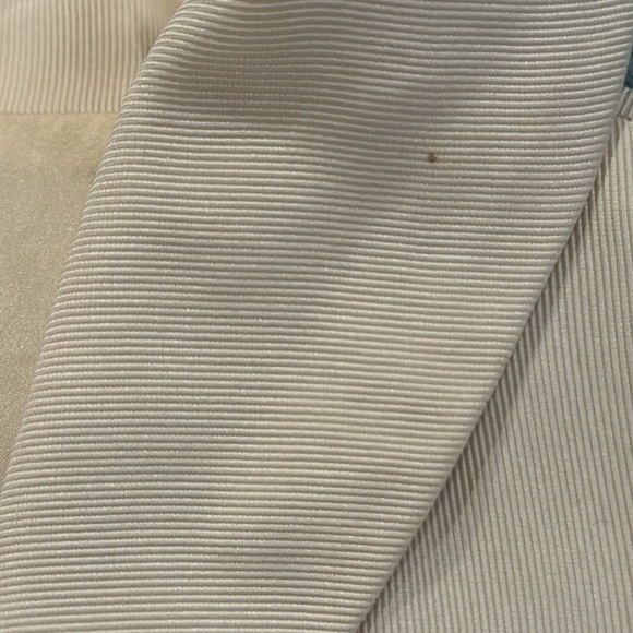 Haute Hippie Cream Silk Cropped Tuxedo Jacket Size Small - Picture 15 of 15